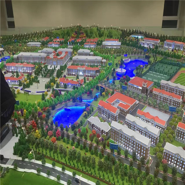 甘肃省公安厅301工程警察学校古浪规划模型