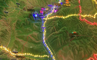 模型公司是如何制作古浪古浪沙盘模型底座的