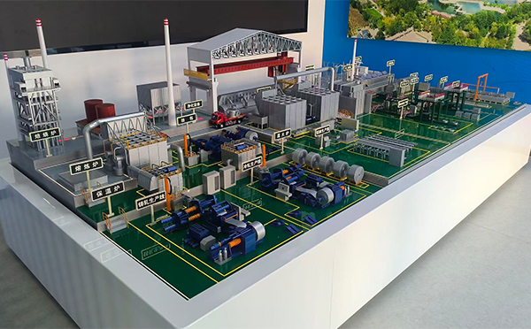 酒钢集团东铝厂-铝材生产线古浪机械模型